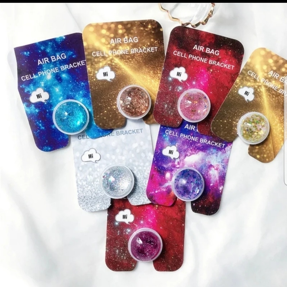Cell Phone Bracket Holder Glitter